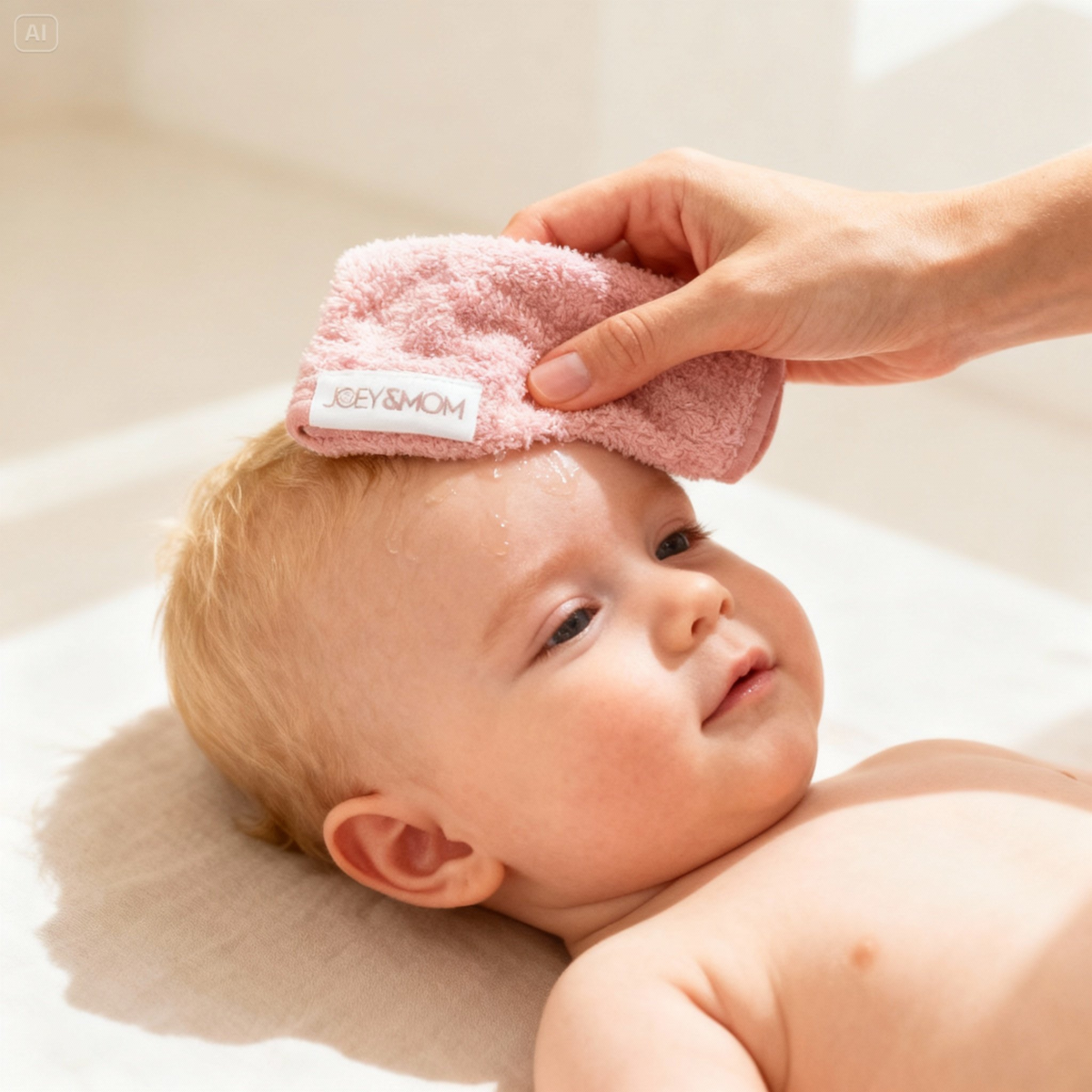 Baby Bamboo-Cotton Baby Washcloth
