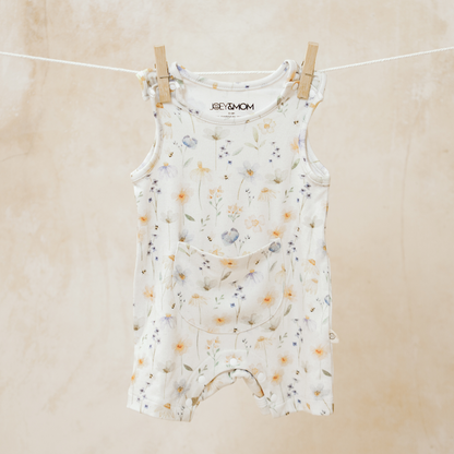 Sleeveless Bamboo Romper - Petite Bloom