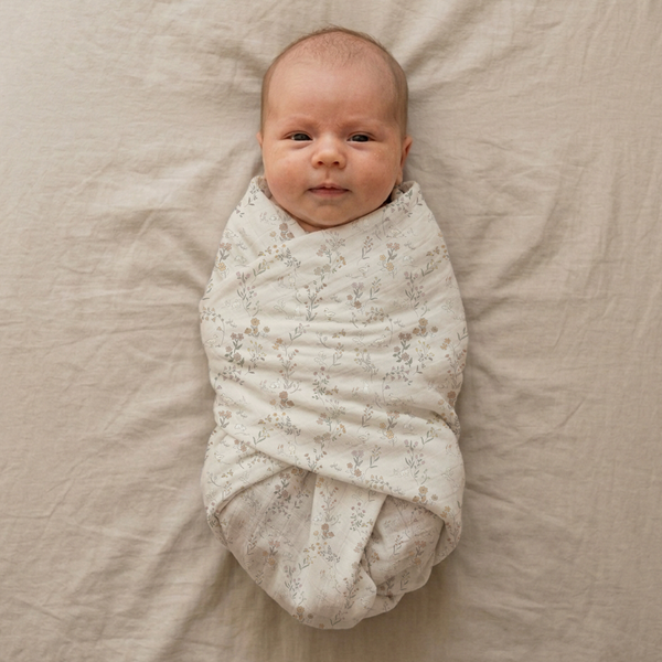 Organic Bamboo Muslin Swaddle