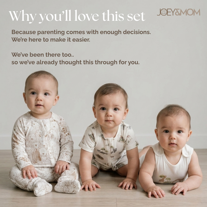Baby Bamboo Cotton Clothing Set