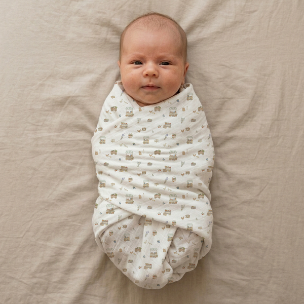 Organic Bamboo Muslin Swaddle