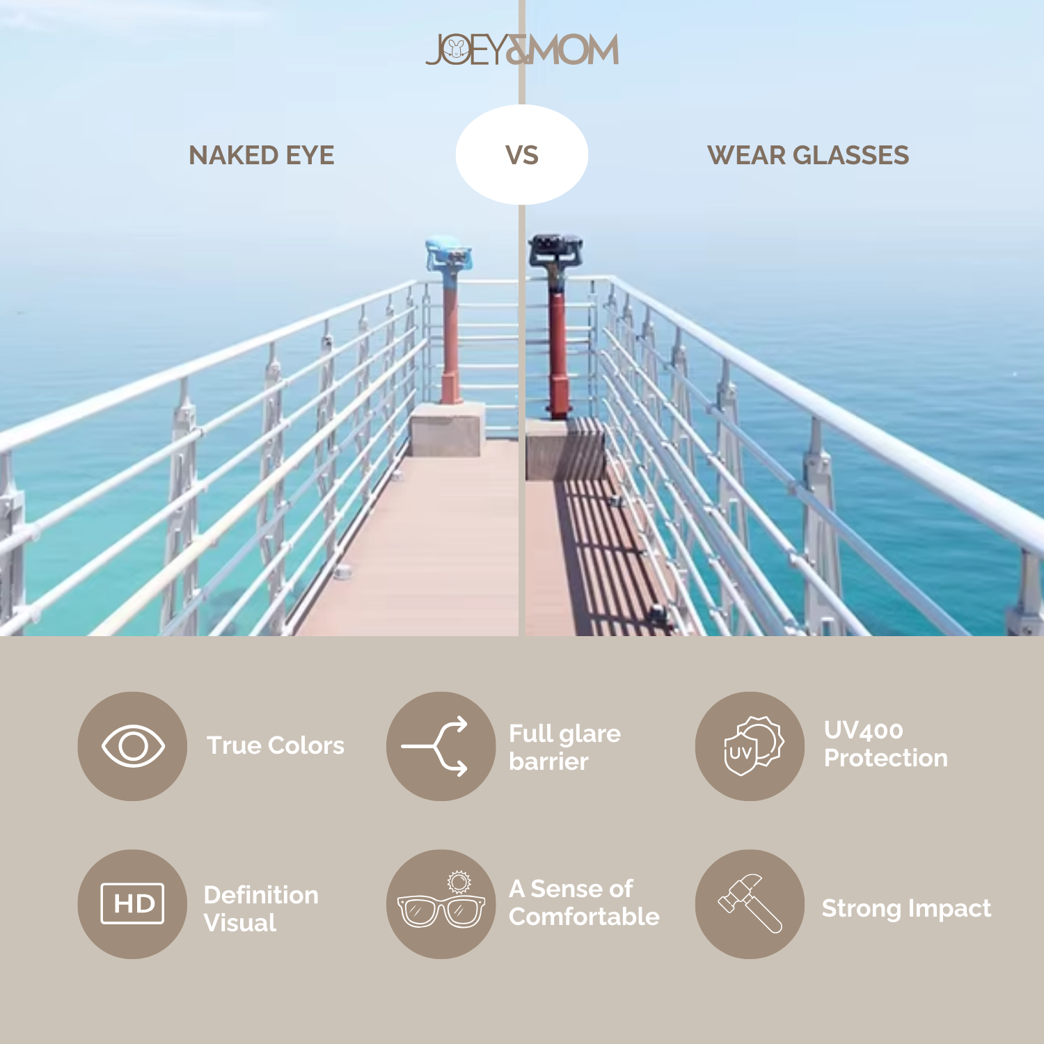 UV400 Polarized Sunglasses