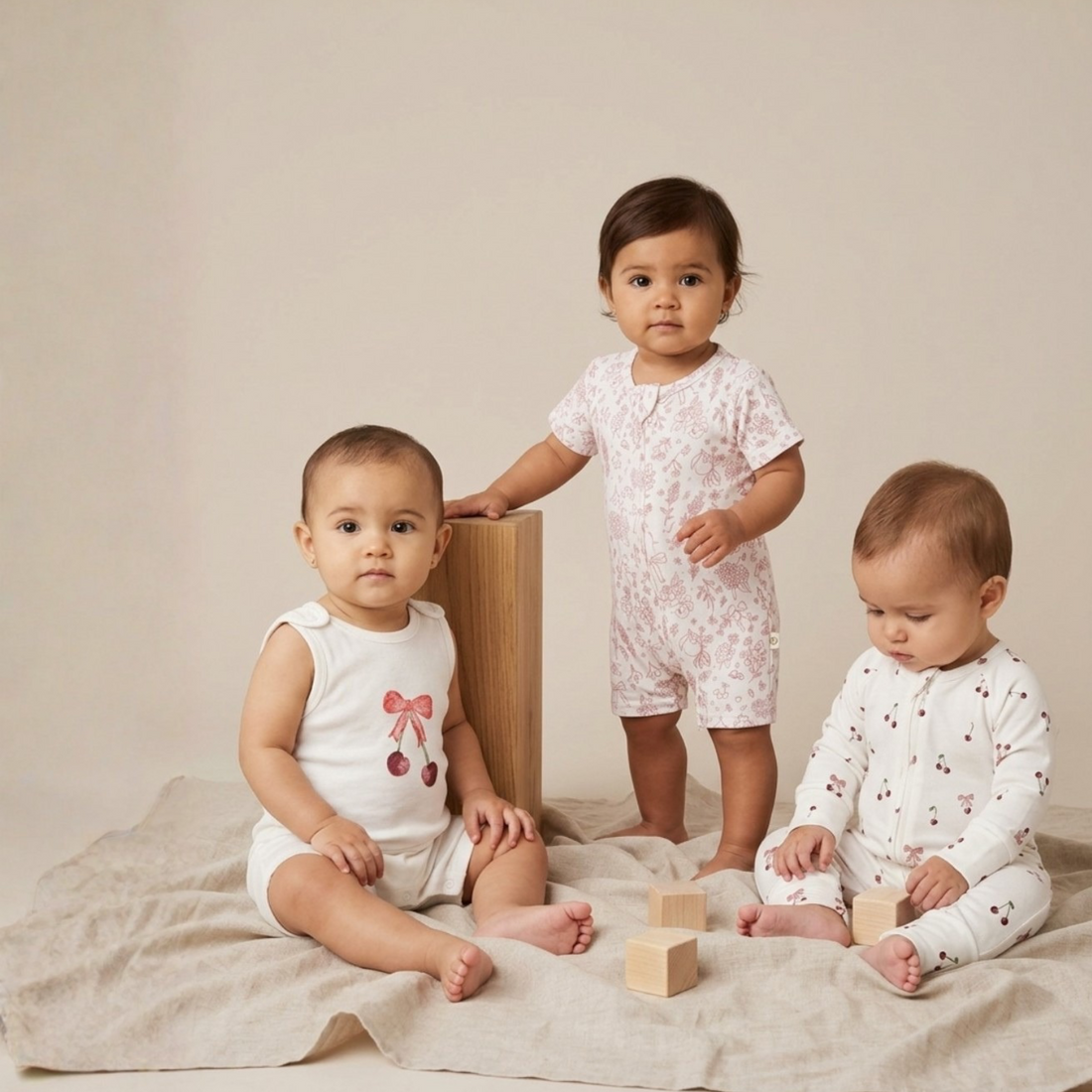 Baby Bamboo Cotton Clothing Set