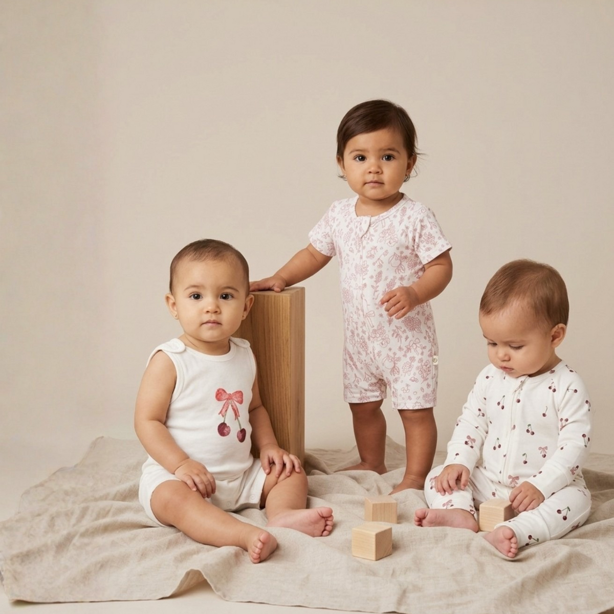 Baby Bamboo Cotton Clothing Set