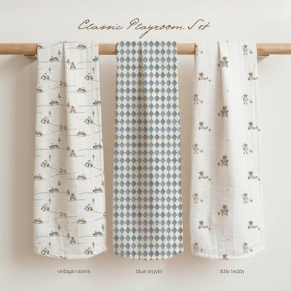 Organic Bamboo Muslin Swaddle