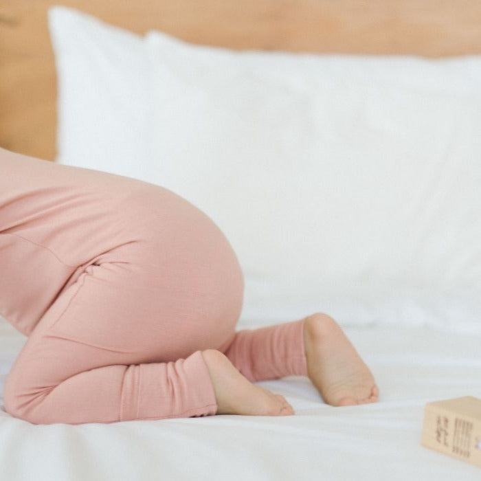 Bamboo Sleepsuit - Coral Crush