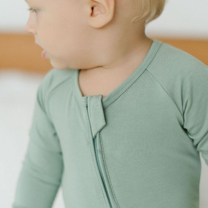 Bamboo Sleepsuit - Sage Solace