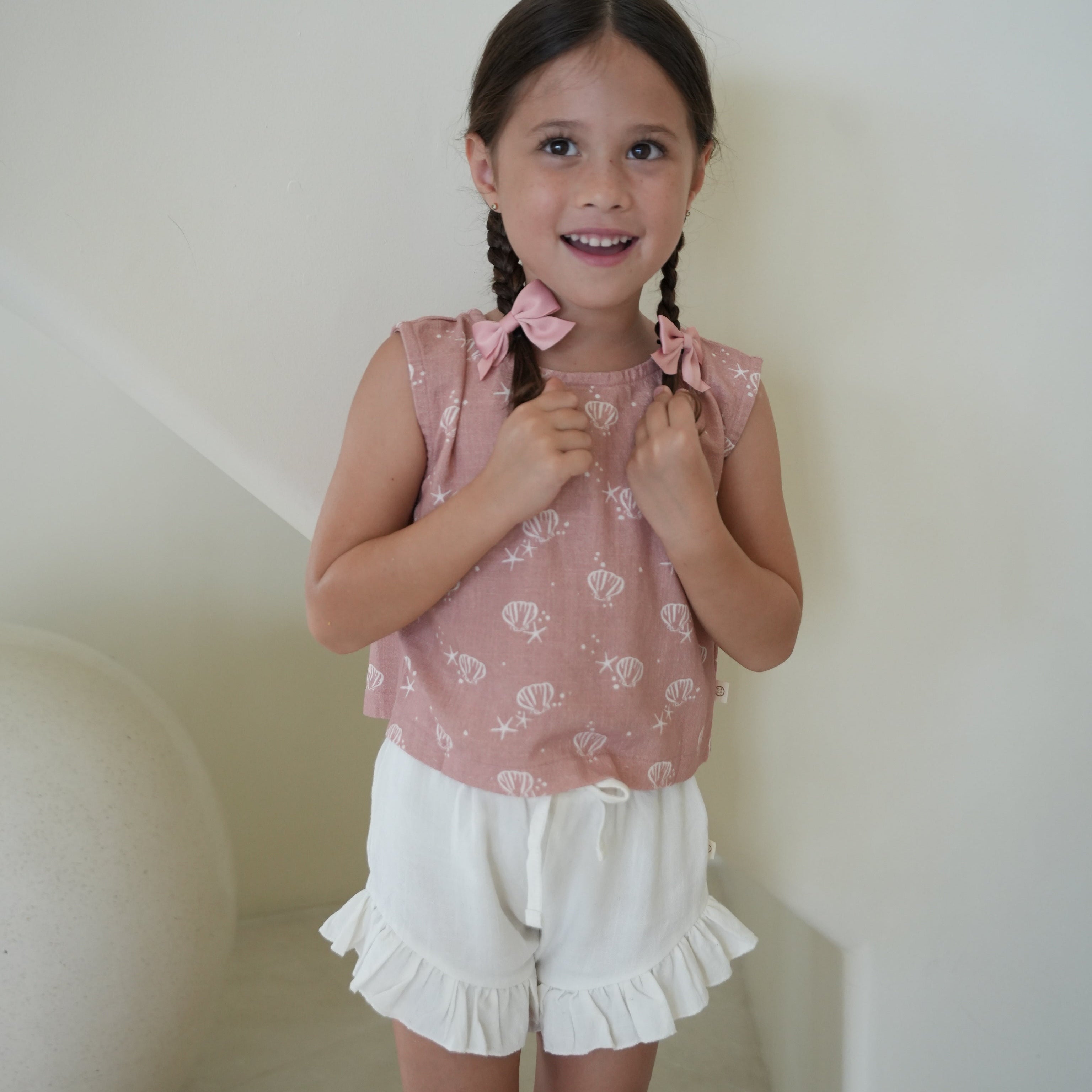 Linen Wear - Pink Shores Set