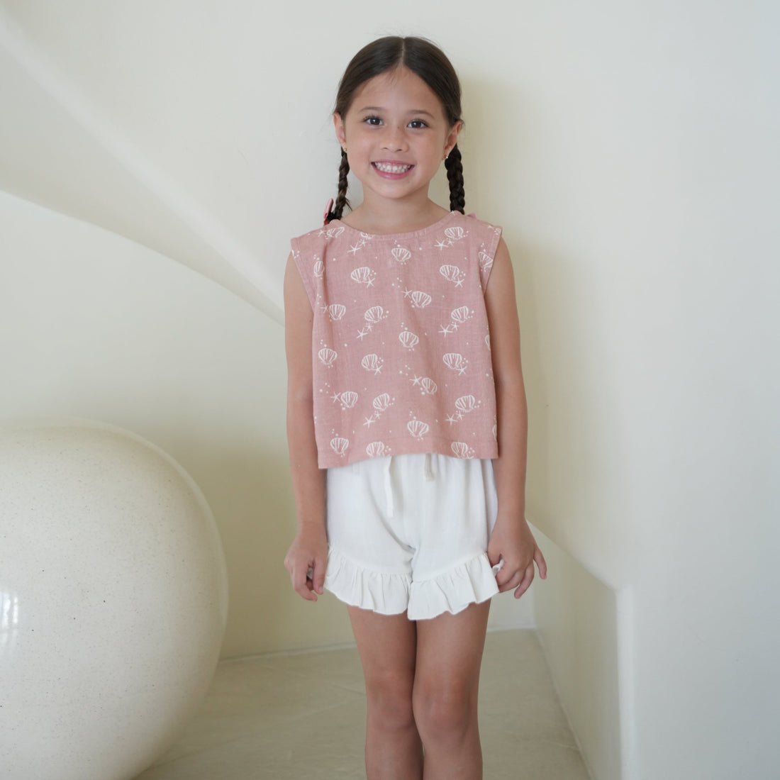 Linen Wear - Pink Shores Set