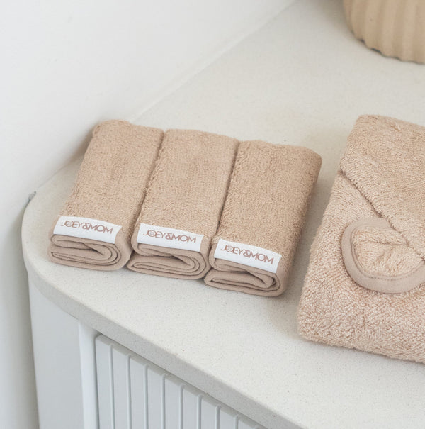 Bamboo-Cotton Baby Washcloth - JOEY & MOM