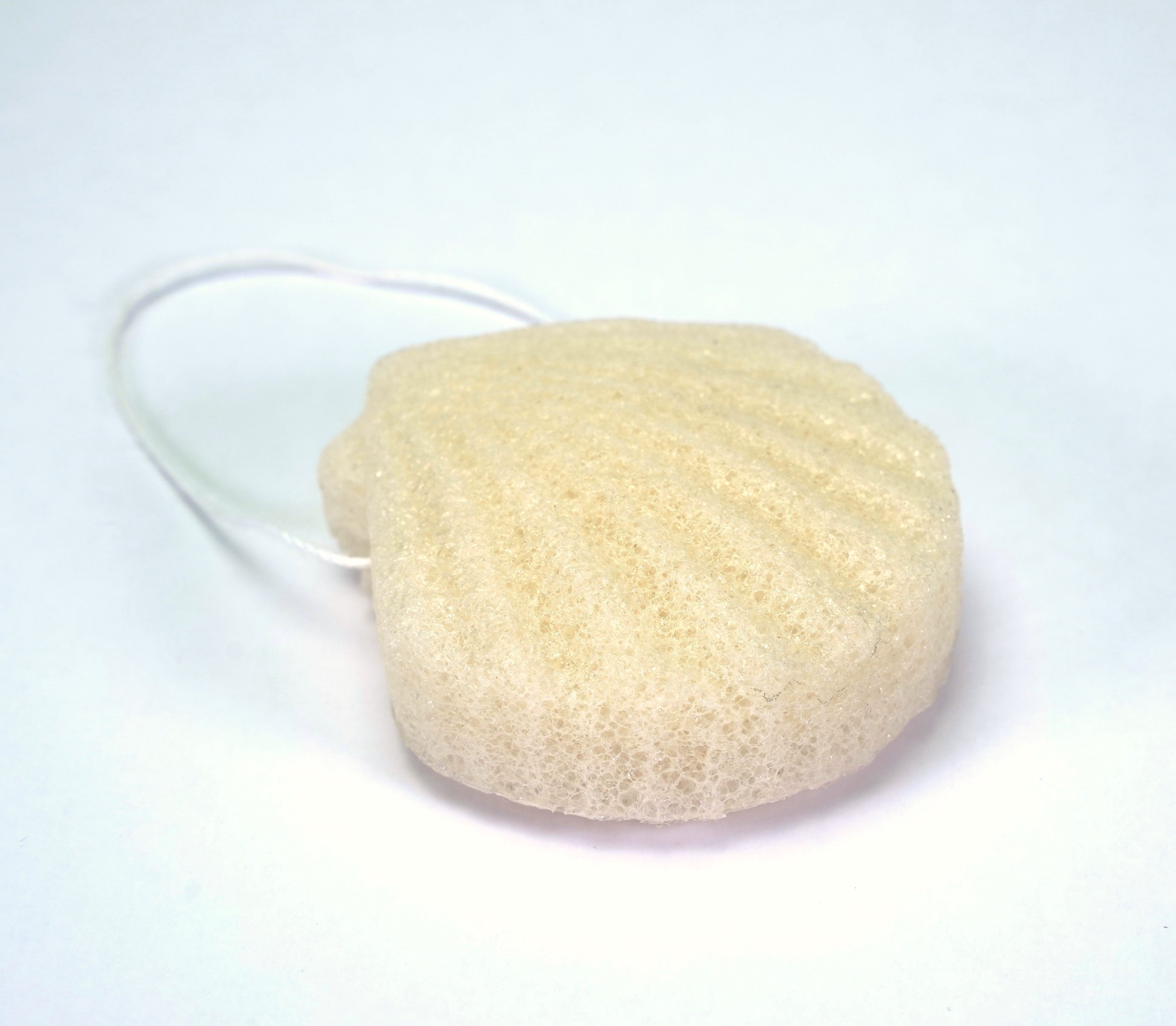 Konjac Baby Bath Sponge - White