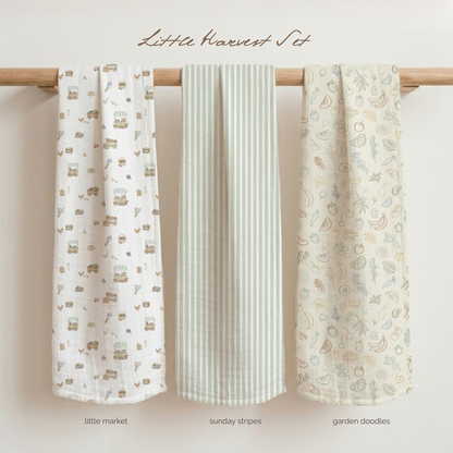 Organic Bamboo Muslin Swaddle