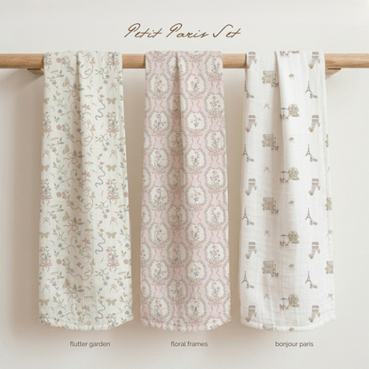 Organic Bamboo Muslin Swaddle