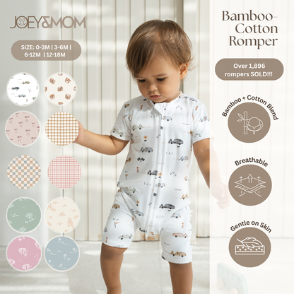 Baby Bamboo Cotton Romper