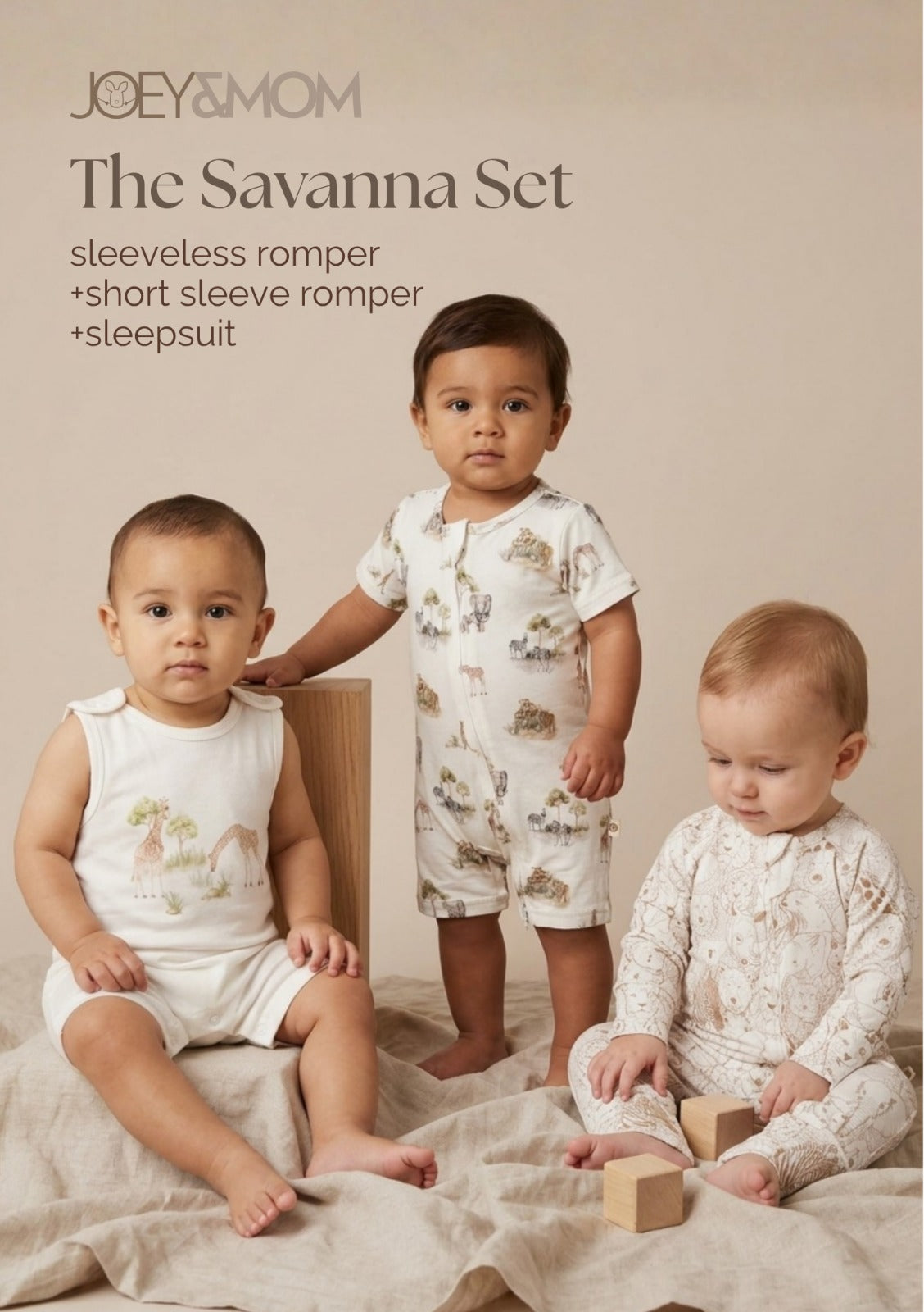 Baby Bamboo Cotton Clothing Set