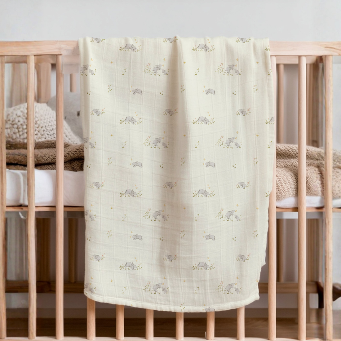 Swaddle - Bunny Friends