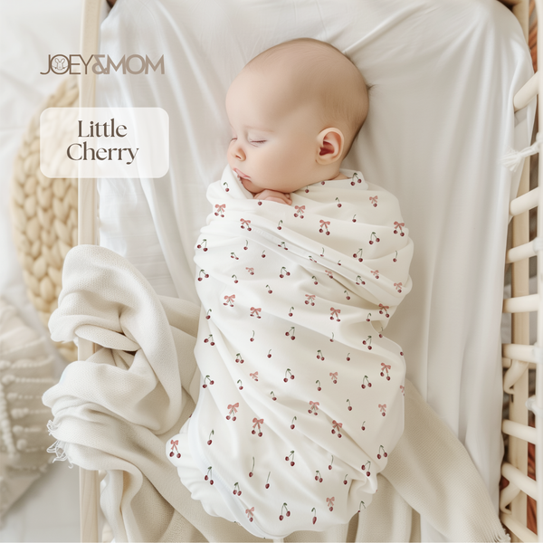 Organic Bamboo Muslin Swaddle Blanket - JOEY & MOM