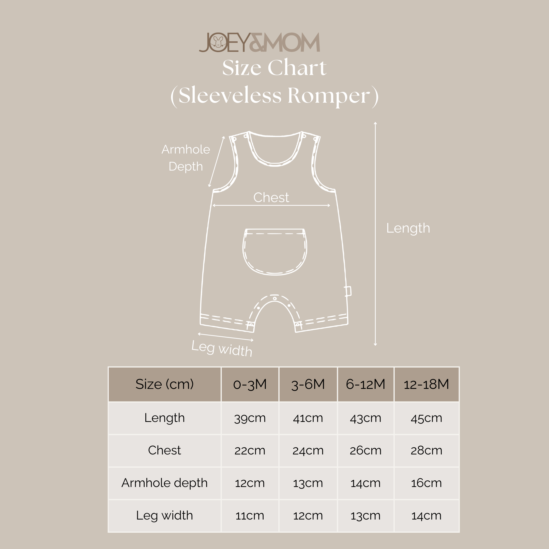 Sleeveless Romper - Maple Harvest