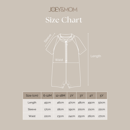 UPF Protected Swimwear - Rainbow Splash